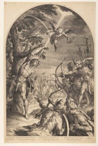 Martirio de San Sebastián de Jan Harmensz. Muller