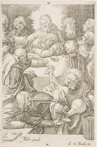 La última cena de Jan Harmensz. Muller