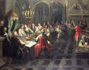 El Banquete de Belsasar, c.1600