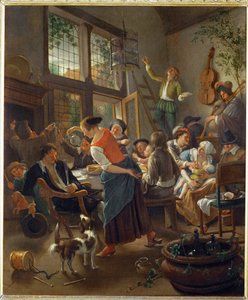 Una cena familiar ...