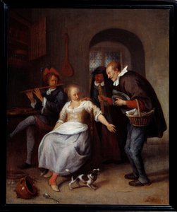 Un mercader olvidadizo de Jan Havicksz. Steen