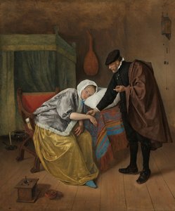 La mujer enferma
La mujer enferma de Jan Havicksz. Steen