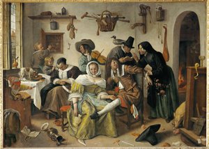 El mundo al revés de Jan Havicksz. Steen