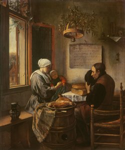 Gracia antes de la comida, 1660