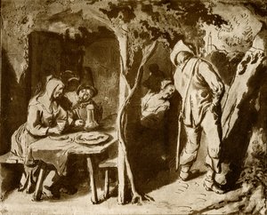 Jardín de la taberna de Jan Havickszoon Steen