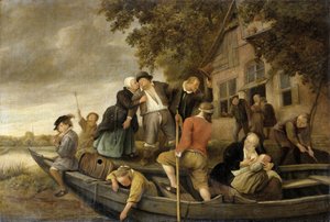 El alegre regreso a casa, 1679