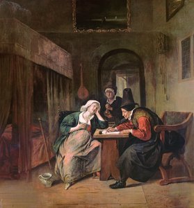 El Paciente y el Doctor de Jan Havickszoon Steen