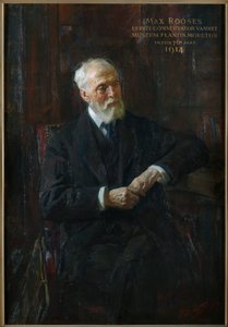Retrato de Max Rooses 1839-1914, 1914 de Jan Hendrik Luyten