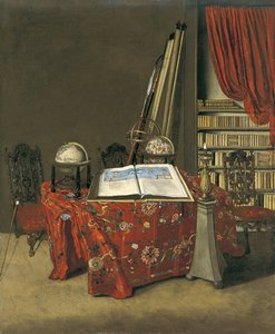Esquina de una biblioteca, 1711 de Jan Heyden van der