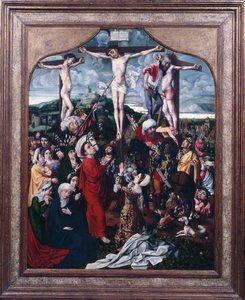 Calvario, c.1515-20 (óleo sobre lienzo) de Jan II Provost