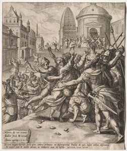 El arresto de San Pablo de Jan I Sadeler