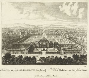 Vista del Palacio de Het Loo, 1694-97 de Jan I van Call