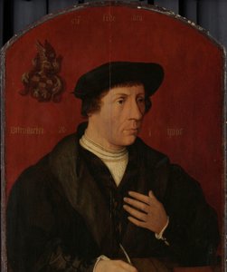 Retrato de un hombre de Jan Jansz Mostaert (circle of)