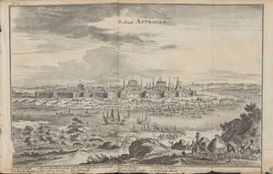 Astracán De: Drie aanmerkelyke reizen, 1675 de Jan Jansz. Struys