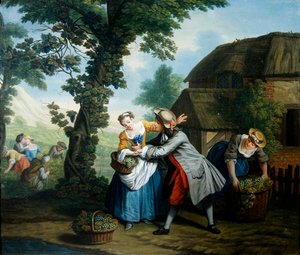 Las cuatro estaciones: Otoño de Jan Josef the Elder Horemans