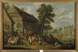 Una Vista de Rhenen, 1636 de Jan Josephsz van Goyen