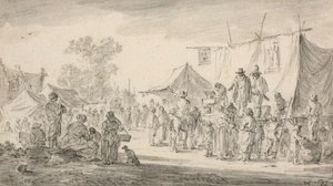 Feria del Campo, 1653 de Jan Josephsz van Goyen
