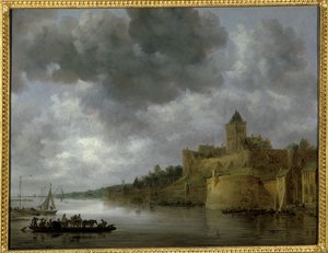 El Valkhof en Nimega de Jan Josephsz van Goyen