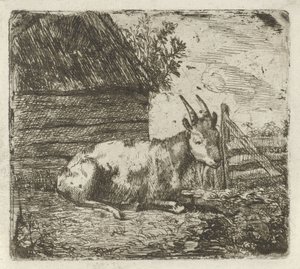 Buck en un granero de Jan Kobell (II)