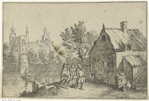 Granja en el agua de Jan Lauwryn Krafft (I)