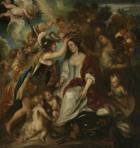 Alegoría de la paz, 1652 de Jan Lievens