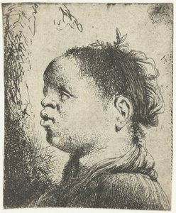 Busto de mujer negra
Cabeza de mujer morisca de Jan Lievens