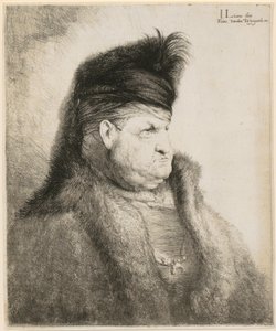 Retrato de busto de un oriental de Jan Lievens