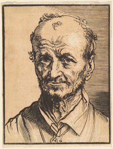 Busto de un hombre calvo de Jan Lievens