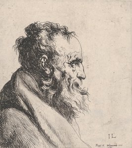 Busto de un Hombre Viejo de Jan Lievens