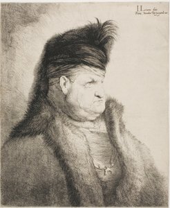 Busto de hombre oriental de Jan Lievens