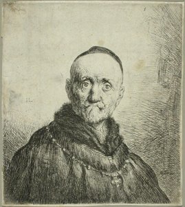 Busto de un hombre oriental de Jan Lievens