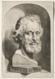 Portrait of Janus Lutma the Elder de Jan Lutma II