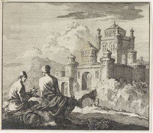 Emblema: castillo de Jan Luyken