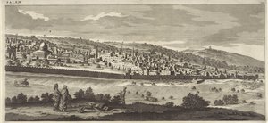 Vista de Jerusalén (placa derecha) de Jan Luyken