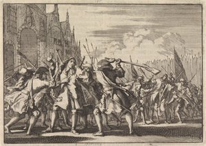 Asesinato de los hermanos De Witt, 1672 de Jan Luyken