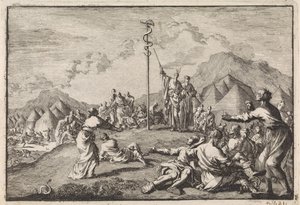 Establecimiento de la manguera de cobre. de Jan Luyken