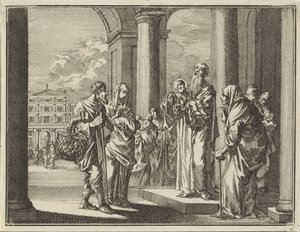 Presentación de Cristo en el Templo de Jan Luyken