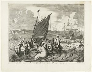 El viaje a Novaya Zemlya en 1596, 1679-1681 de Jan Luyken