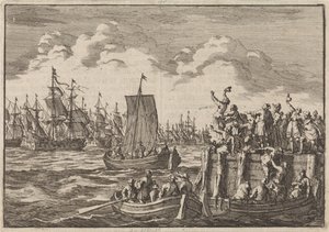 Guillermo III parte hacia Inglaterra con la flota, 1688