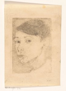 Autorretrato de Jan Mankes