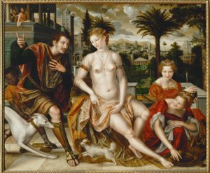 David y Betsabé de Jan Massys