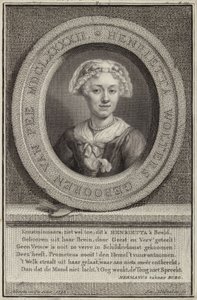 Retrato de Henrietta van Pee de Jan Maurits Quinckhardt
