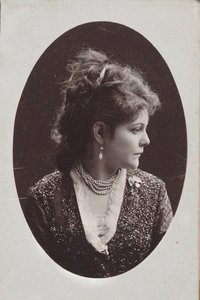 Retrato de la pianista y compositora Sophie Menter 1846-1918, 1893 de Jan Mieczkowski