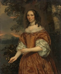 Maria de Witte Françoisdr (n. 1616). Esposa de Johan van Beaumont de Jan Mijtens