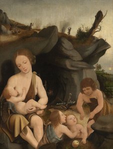 Eva y Cuatro Niños, c.1520