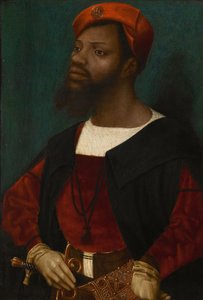 Retrato de un hombre africano, ca 1530