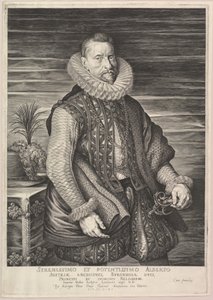 Retrato de Alberto, Archiduque de Austria, Soberano de los Países Bajos del Sur de Jan Muller
