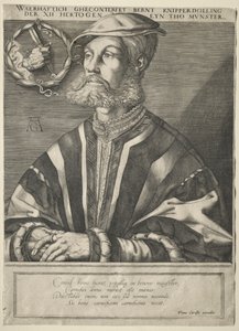 Retrato de Bernard Knipperdolling de Jan Muller