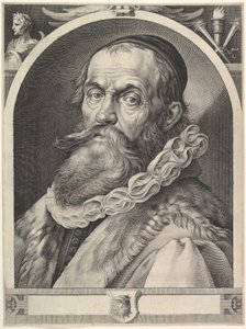 Retrato de Hendrick Goltzius de Jan Muller