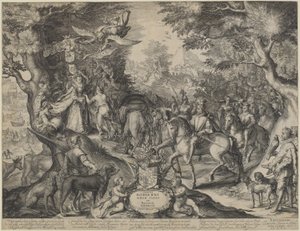 Alegoría del próspero estado de las Provincias Unidas de Jan Pietersz Saenredam